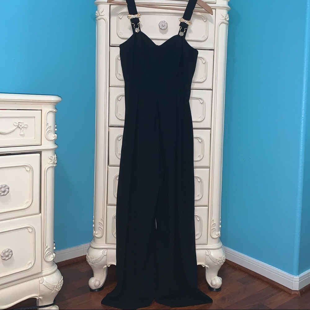 • Vintage black CDC petites jumpsuit